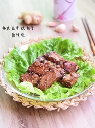 韩式蒜香烤排骨