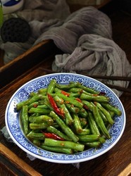 蚝油蒜蓉豆角