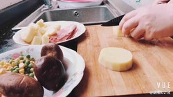 培根土豆焖饭