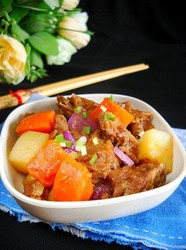 电饭锅版土豆焖鸭