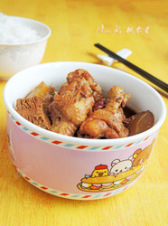 黄瓜冻豆腐炖鸡翅根