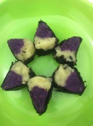 紫薯土豆海苔卷