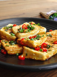 香辣煎豆腐