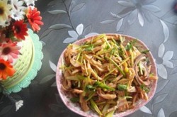 葱香肚丝