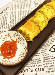 三分钟搞定小盆友快手早餐的鸡蛋卷