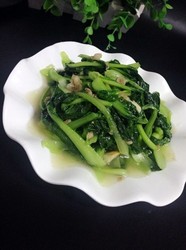 油渣炒小白菜