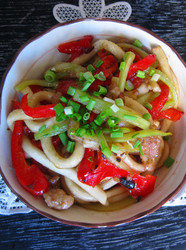 韩式辣酱爆土豆粉