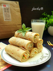 莜麦土豆丝卷饼