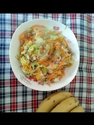 肉炒甘蓝