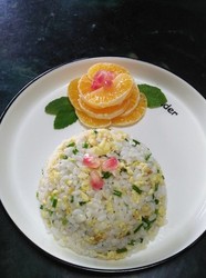 葱香蛋炒饭