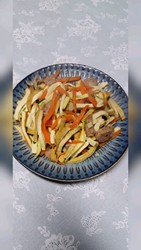 香肠炒豆干