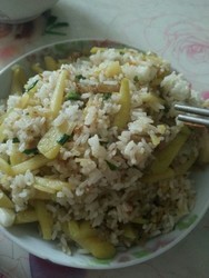 土豆丝炒饭