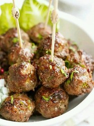 葱香牛肉丸