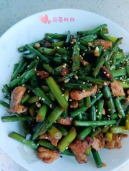 蒜薹炒肉 下饭菜