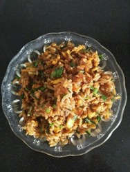 香菇鸭蛋炒饭
