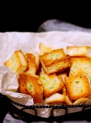 香葱面包片