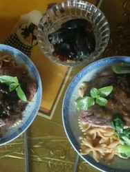牛排意面