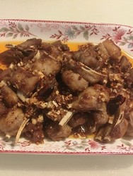 蒜香羊排