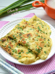 香葱鸡蛋煎饼