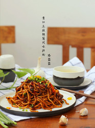 贵州豆豉辣酱风味拌面
