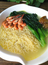 河虾鸡汤方便面