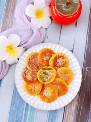 金镶玉南瓜饼