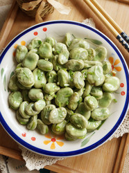 清炒蚕豆
