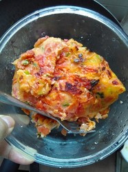 西红柿鸡蛋煎饼