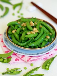 清炒甜豆