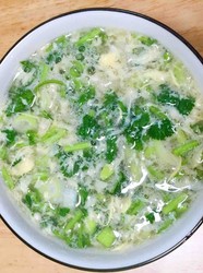 秋葵鸡蛋汤