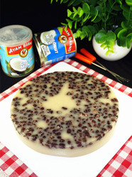 椰汁红豆糕