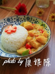 咖喱鳕鱼饭