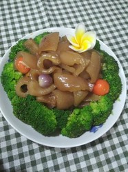 蚝油猪皮