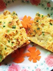 鸡蛋葱油饼