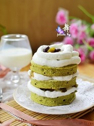 抹茶奶油塔