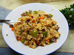 香菇酱炒饭