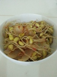 辣炒黄豆芽
