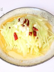 炝拌莴苣