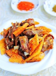 风味馕羊排