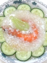 黄瓜大虾粥