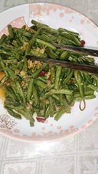 蒜香豇豆
