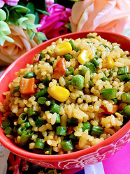 豆角炒饭