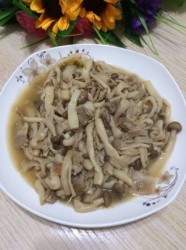 肉炒蟹味菇