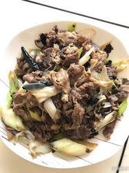 花雕牛肉片