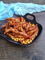 黄豆焖鸡脚