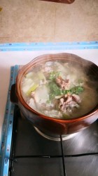 冬瓜羊肉蘑菇汤