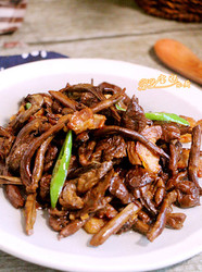 肉炒干蘑