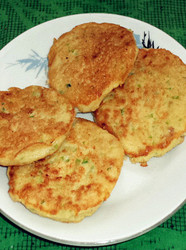 瓜皮豆渣鸡蛋饼