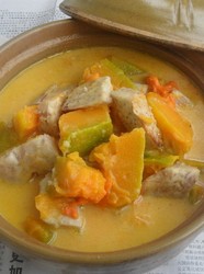 芋头南瓜椰浆煲