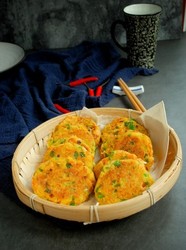 豆渣黄金小饼